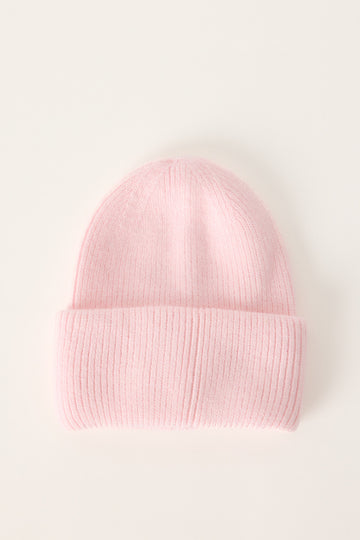 Token Apres Fluffy Knit Beanie Light Pink
