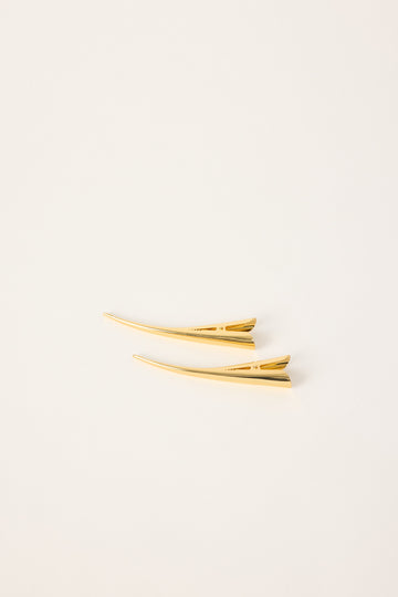 Token Francis French Hair Clip Gold