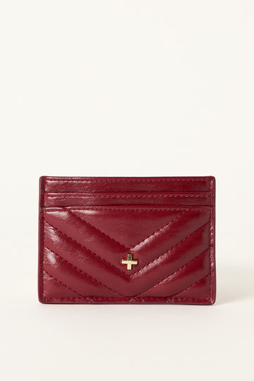Peta + Jain Izzy Card Holder Quilt Cherry Crinkle