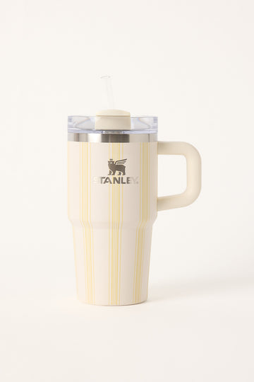 Stanley The Quencher H2.O Flowstate Tumbler 20oz Cream Picnic Stripe