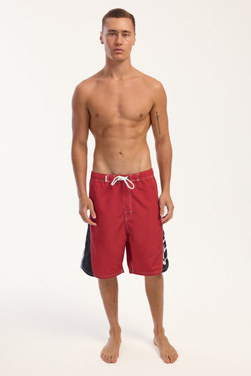 Rusty Carnage 2.0 Hybrid Waist Boardshort Vintage Red