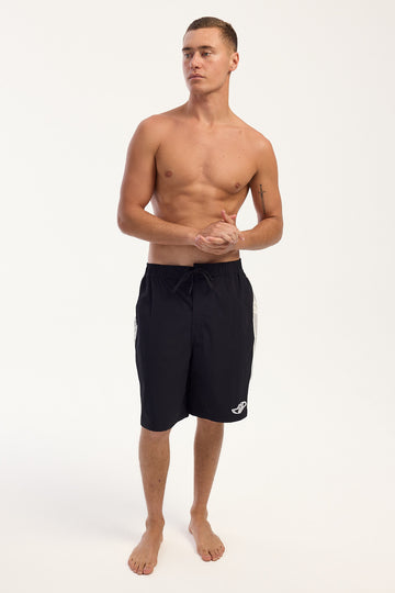 Neovision Recon Elastic Waist Boardshort Black/Camo