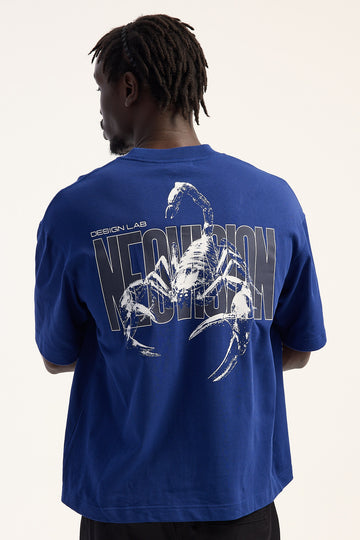 Neovision Death Sting Urban Super Heavy Tee Dark Cobalt