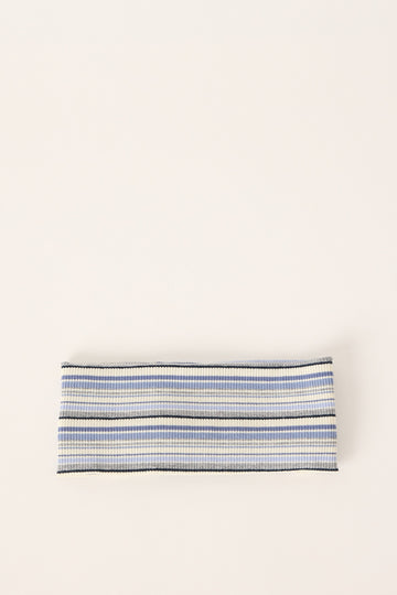 Token Stripe Headband Blue