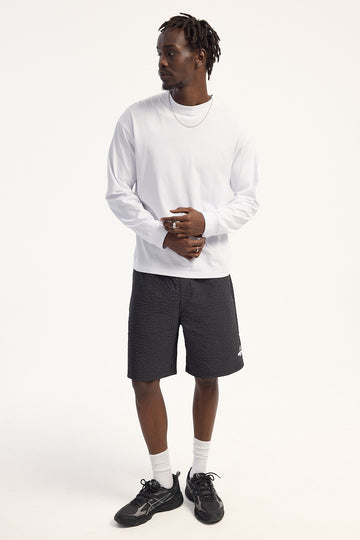 Neovision Framework Elastic Waist Short Black Check
