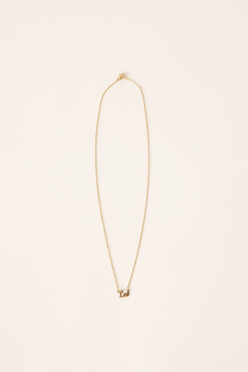 Neovision Leo Star Sign Necklace Gold