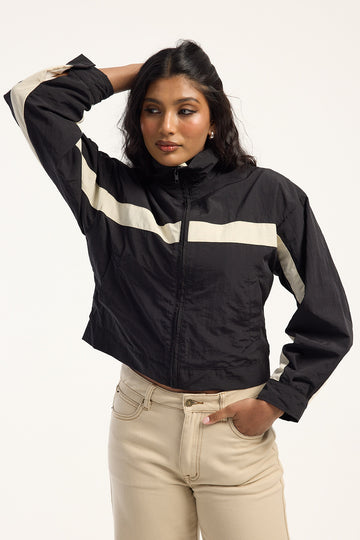 Lioness Essential Windbreaker Noir