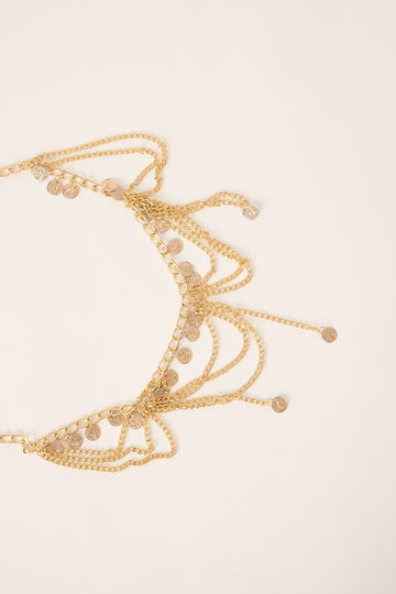 Token Honey Chain Belt Gold
