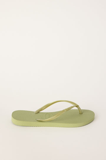 Havaianas Womens Slim Metallic Thong Mandacaru Green