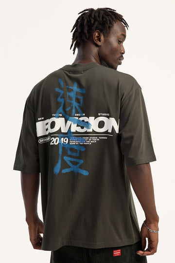 Neovision Overspray Street Super Heavy Tee Ash Black