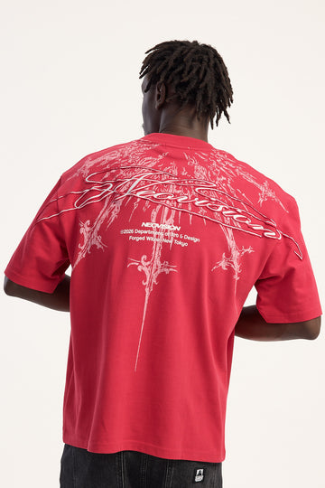 Neovision Reverence Urban Super Heavy Tee Red