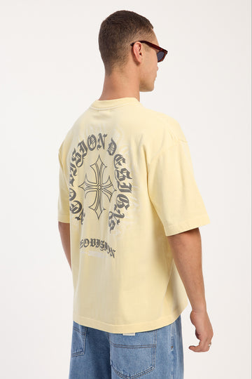 Neovision Forsaken Urban Super Heavy Tee Sunset Yellow