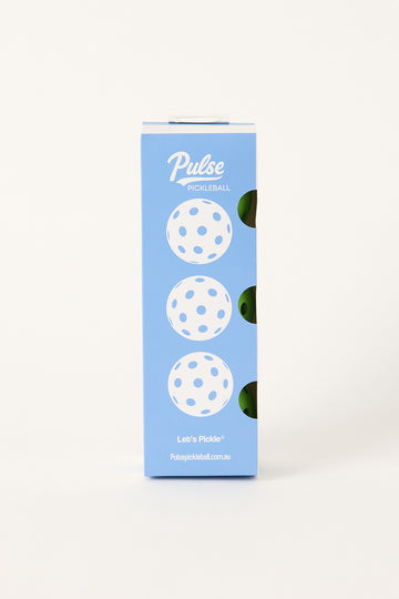 Pulse Pickleball Pickleballs 3 Pack Green