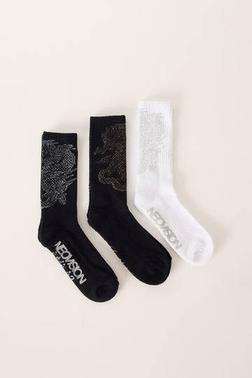 Neovision Skyfang Sock 3 Pack Multi