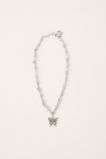 Neovision Cyber Doll Necklace Silver