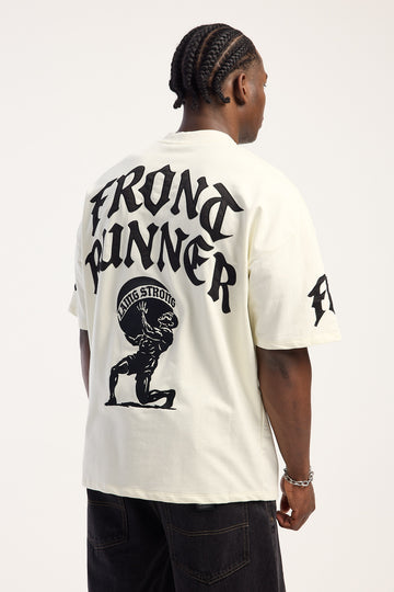 Front Runner Laing Strong x Front Runner Atlas Tee Vanilla