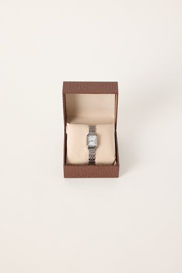 Chesko Noa Silver Watch Silver