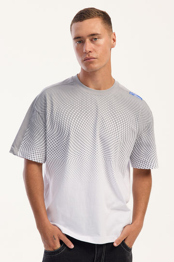 Rusty Shadowfax Croped Tee White