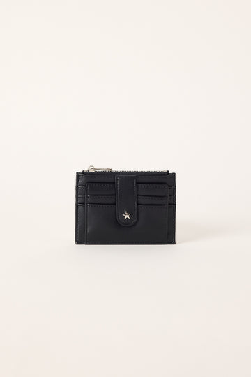 Georgia Mae The Daisy Card Wallet Black