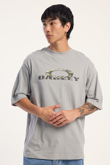 Oakley Heritage Metal Boxy Tee Cement