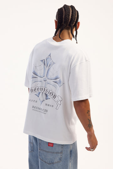 Neovision Chopper Urban Super Heavy Tee White