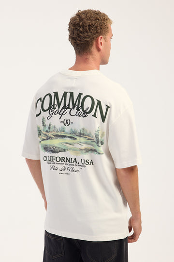 Common Need Fairway Heavyweight Easy Tee Off White