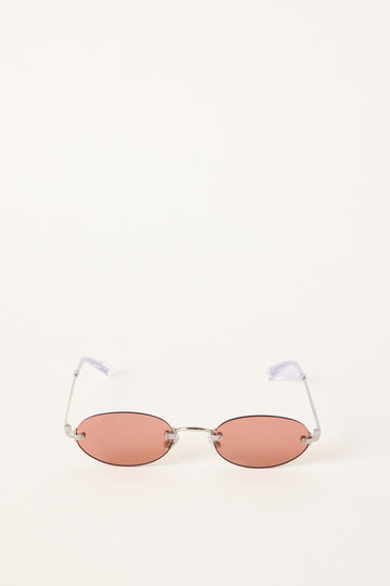 Reality Eyewear Paradiso Sunglasses Silver Rose
