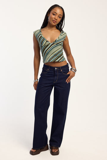 Abrand 95 Baggy Jean Rinse Indigo