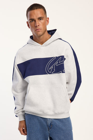 Rusty Kill Switch Hooded Fleece Ecru Marle