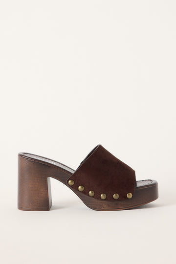 Verali Frankie Heel Chocolate Micro