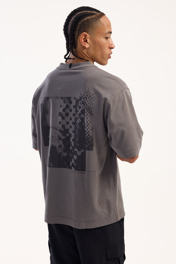 Oakley Reserve Strato One Icon Tee Granite Gray
