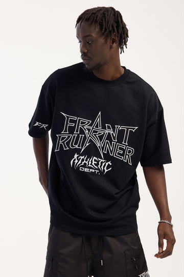 Front Runner Heavy Medal Tee Black