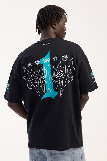 Front Runner Hybrid Tee Black Tiffany
