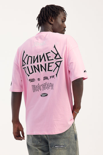 Front Runner Tagged Tee Pink