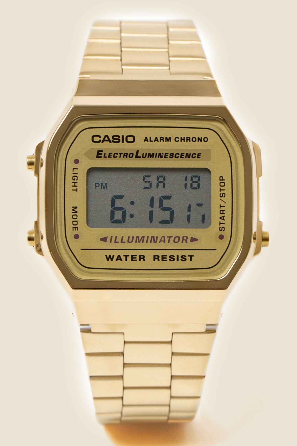 Casio A168WG-9 Gold