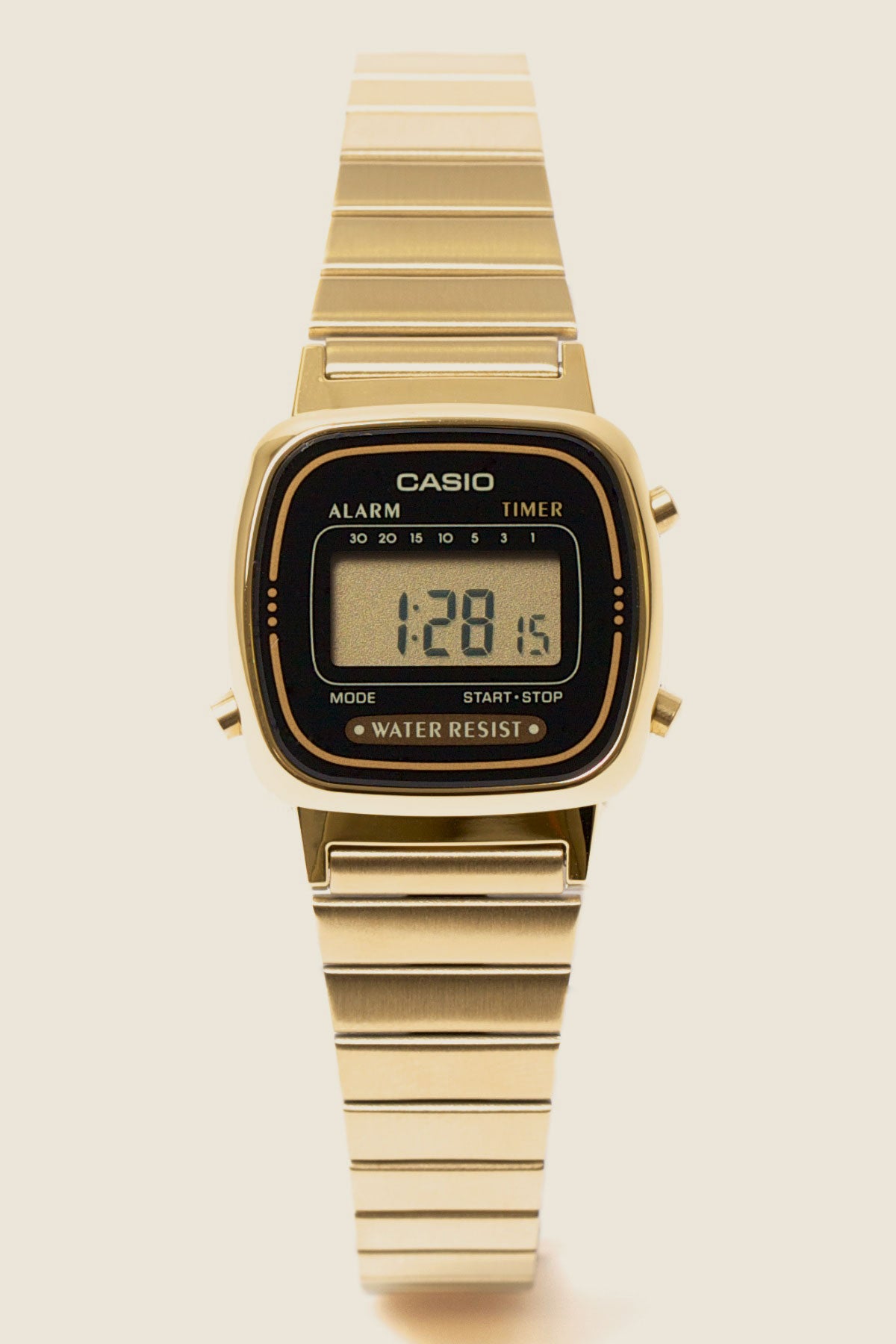 Casio LA670WGA Digital Watch Gold/Black