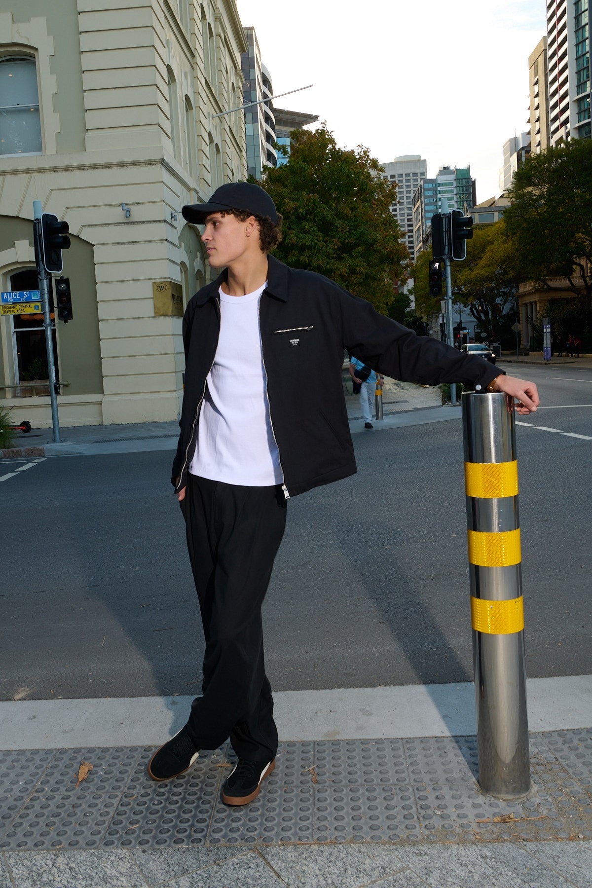 Common Need Harrington Jacket Black