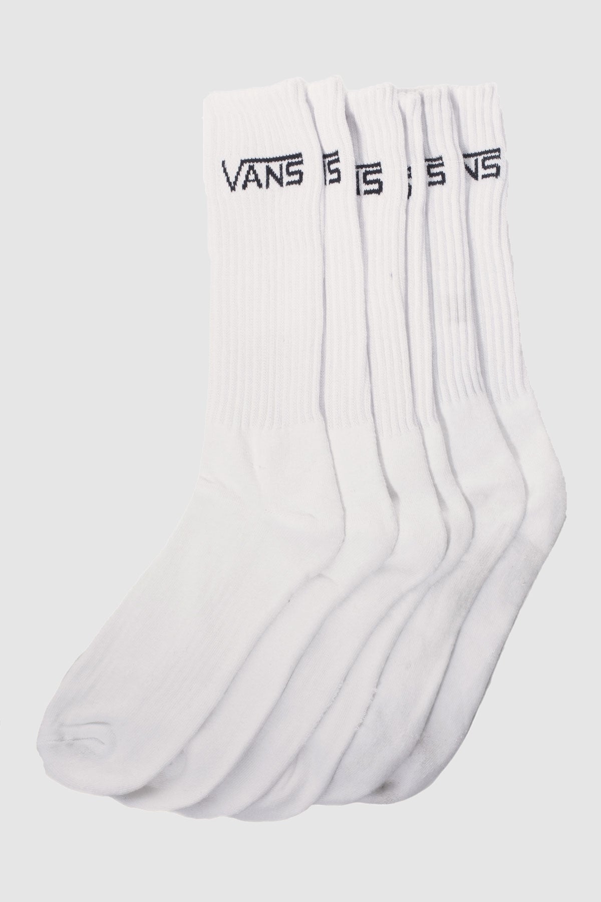 Vans Classic Crew Sock 3 Pack White