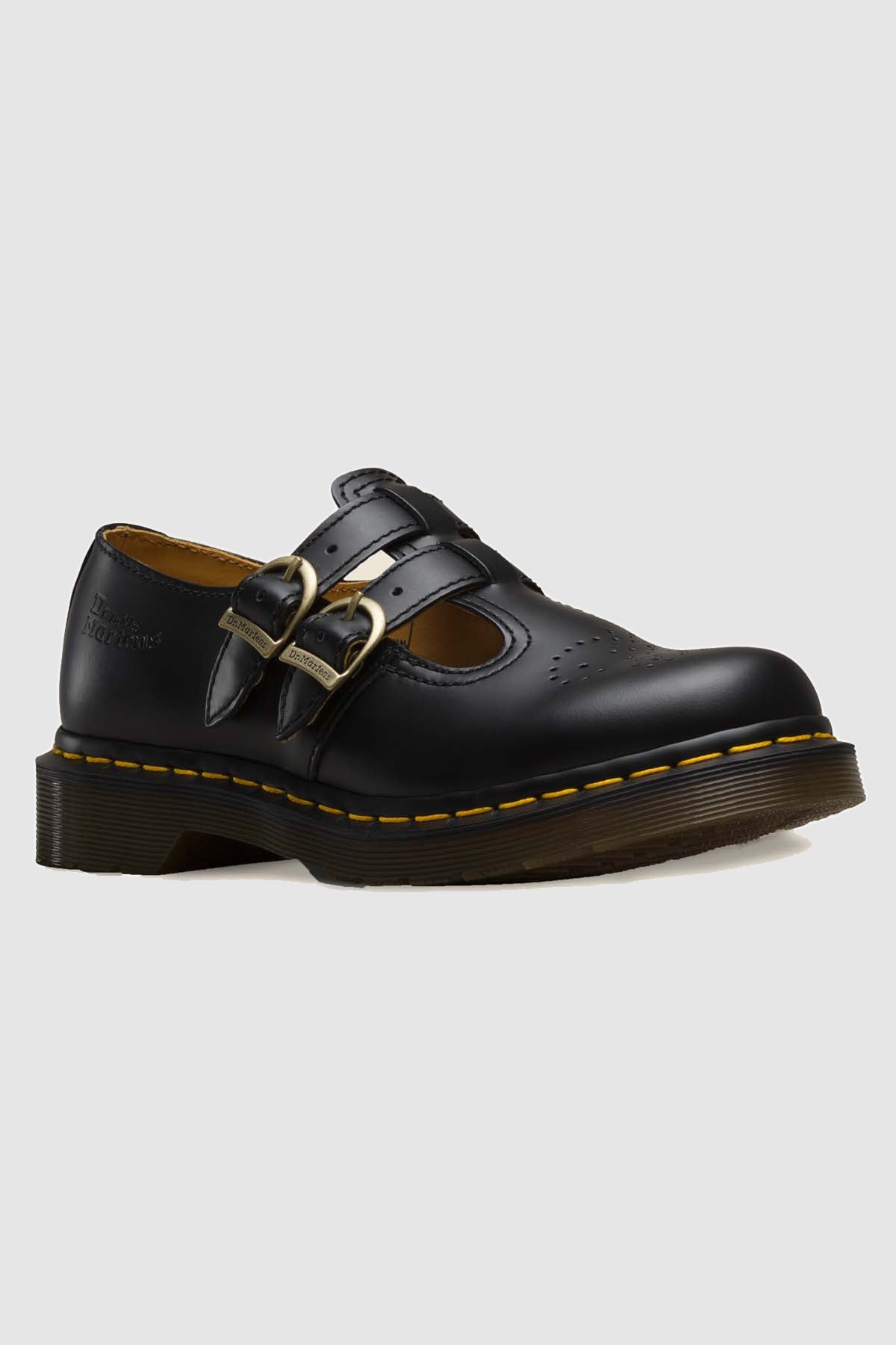 Dr Martens Womens 8065 Mary Jane Black Smooth