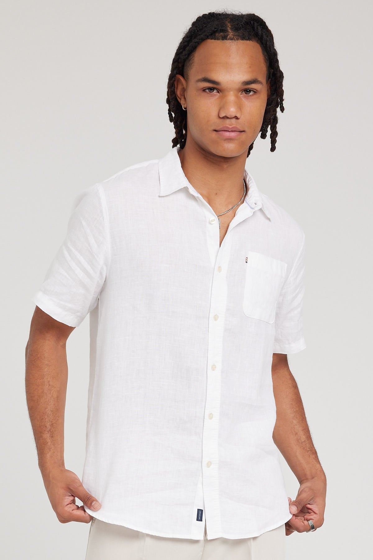 Academy Brand Hampton SS Shirt White – Universal Store