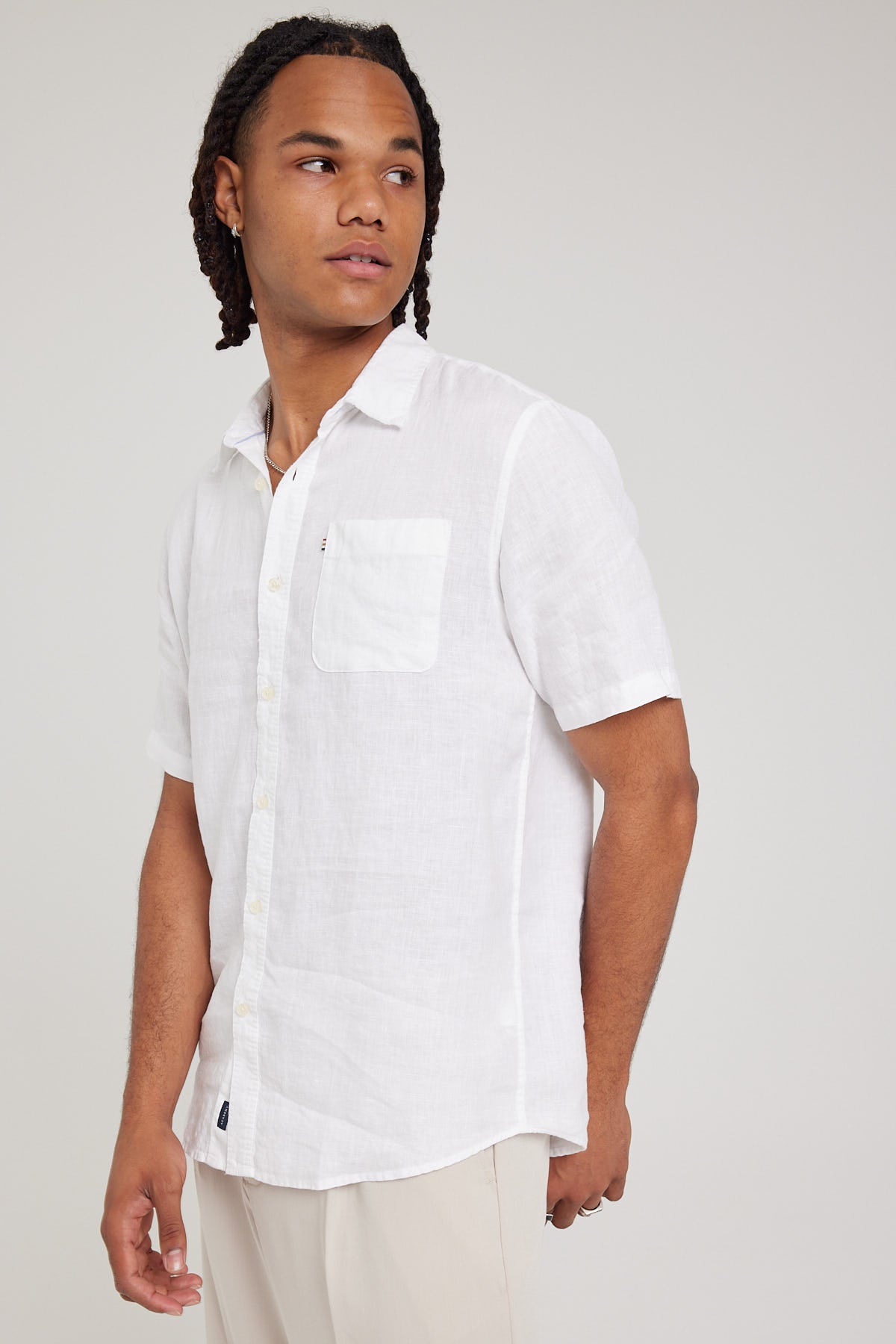 Academy Brand Hampton SS Shirt White – Universal Store