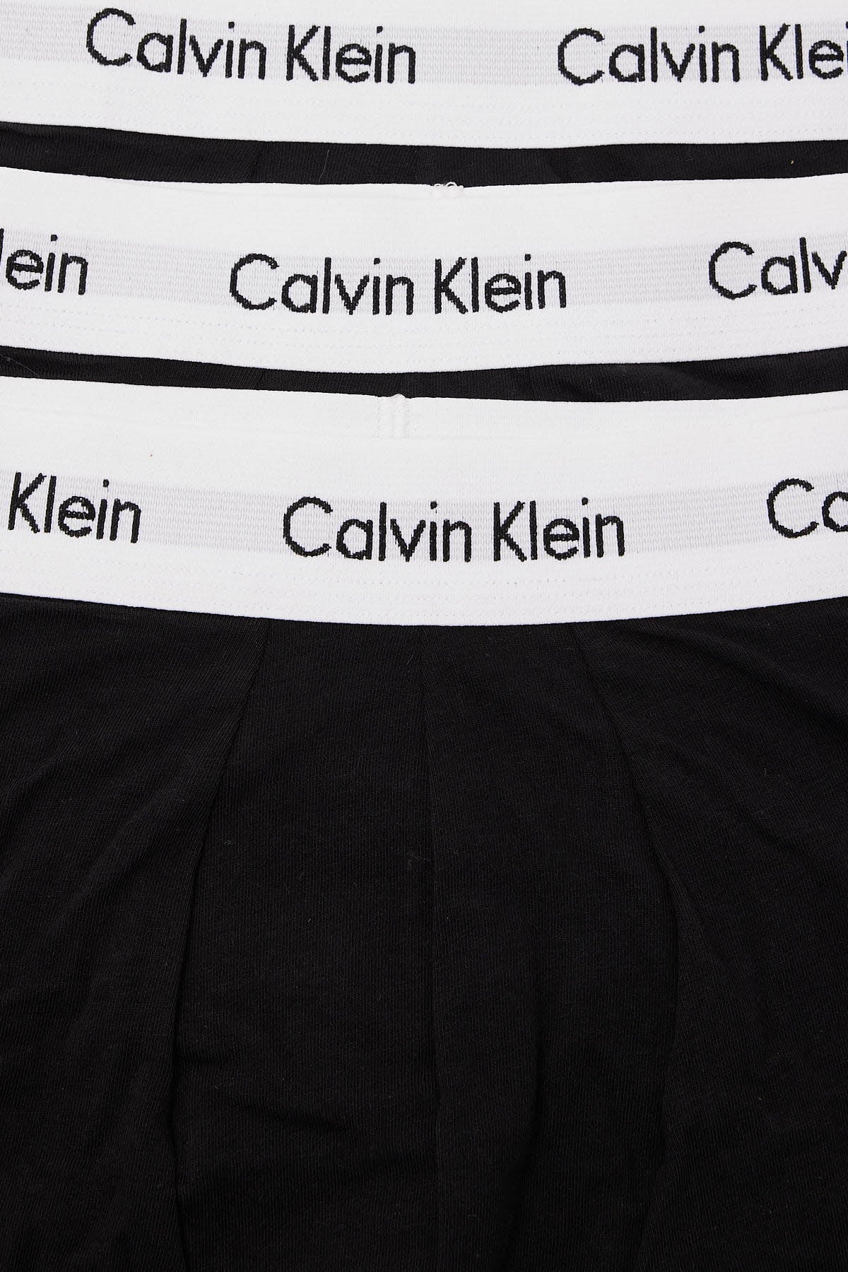 Calvin Klein Cotton Stretch Trunk 3 Pack Black