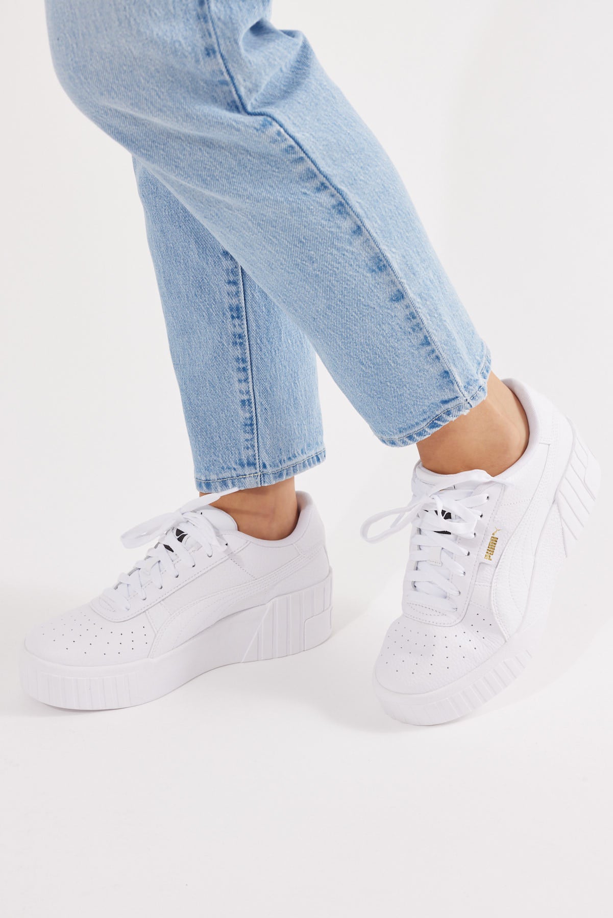 Puma Cali Wedge White/White