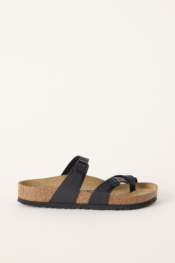 Birkenstock Womens Mayari Birko-Flor Regular Black