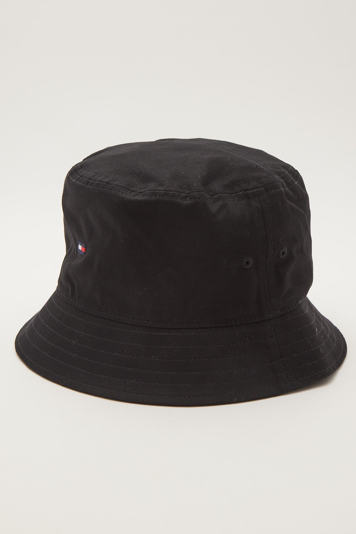 Tommy Jeans Flag Bucket Hat Black