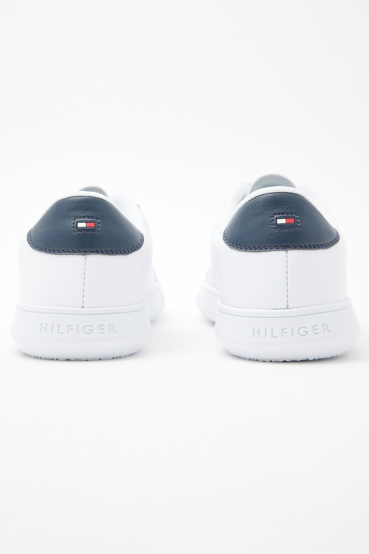 Tommy Jeans Essential Leather Trainer White