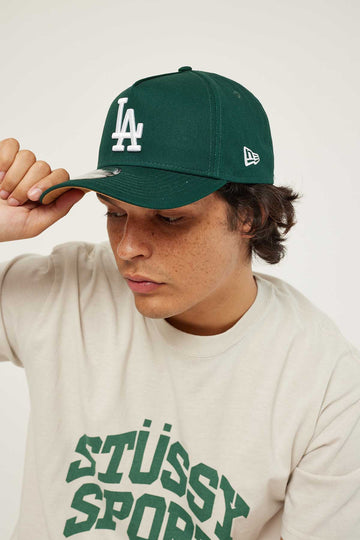 New Era 9Forty A-Frame LA Dodgers Dark Green/Wheat