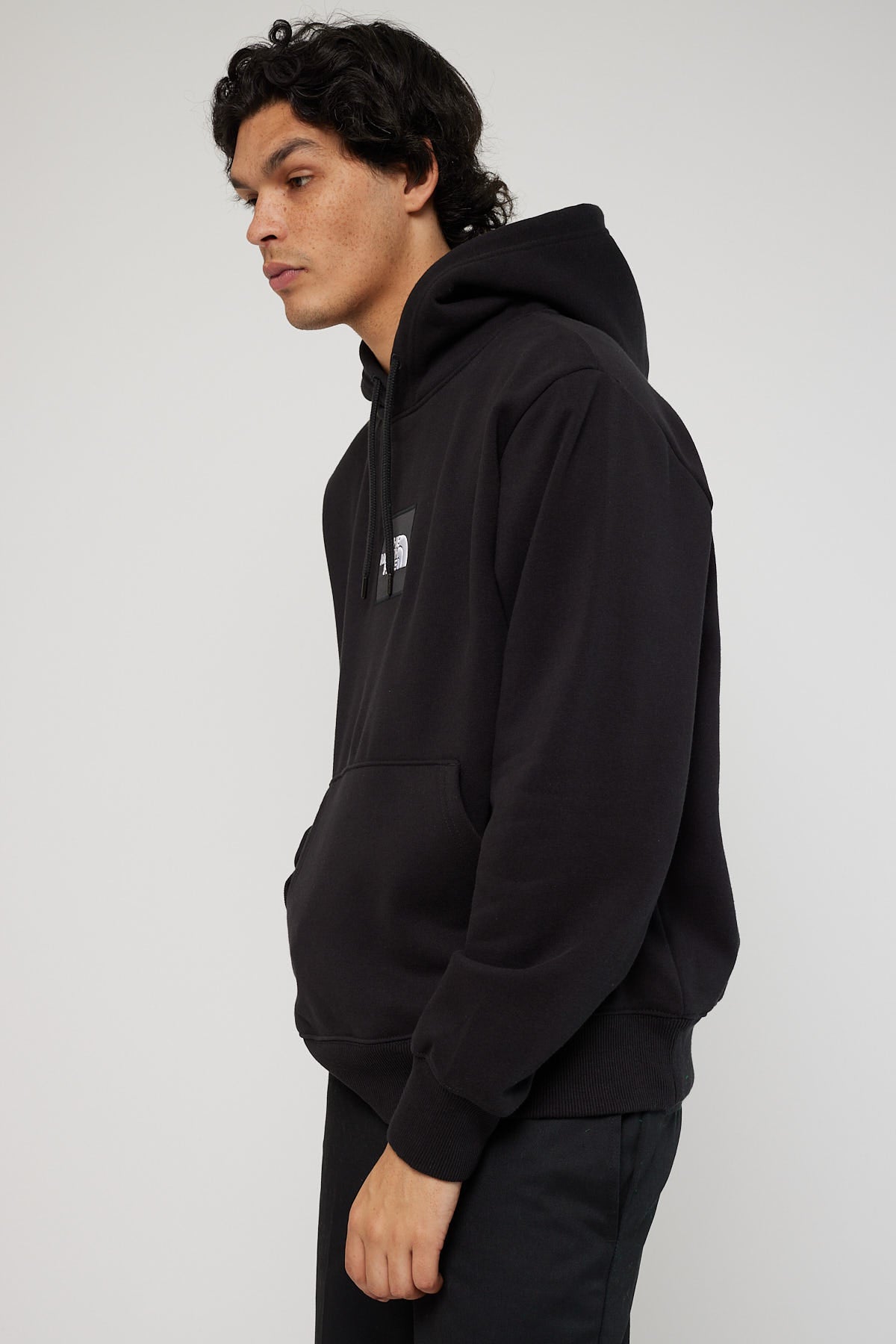 The North Face Men's Heavyweight Box Pullover Hoodie TNF Black