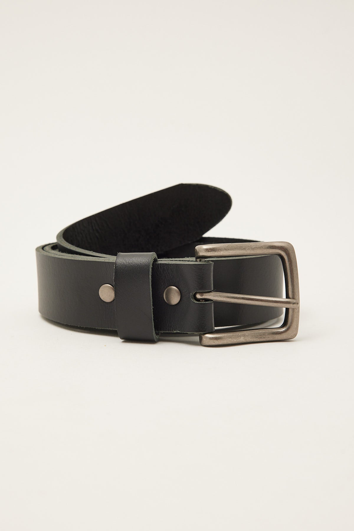 Common Need Basic Slim Belt Black/Antique Steel – Universal Store