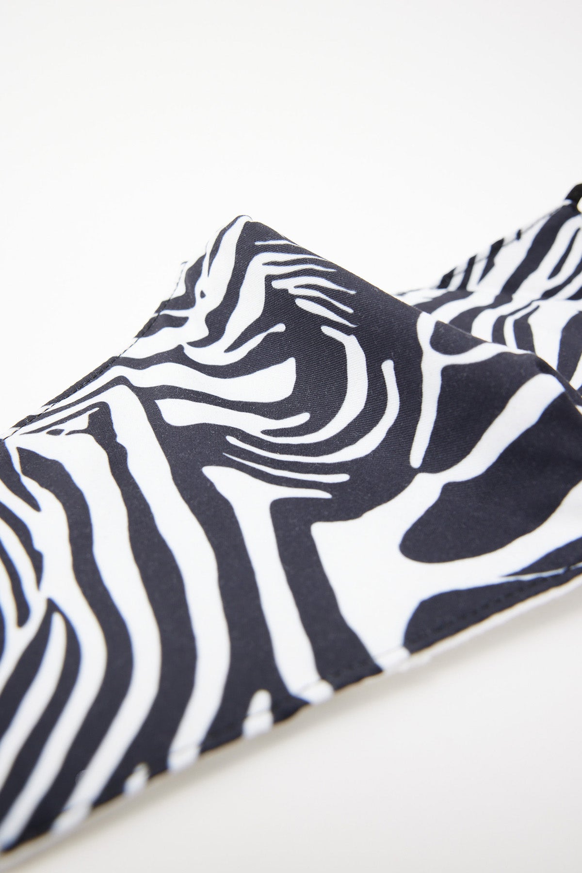 Token Zebra Face Mask Zebra Print